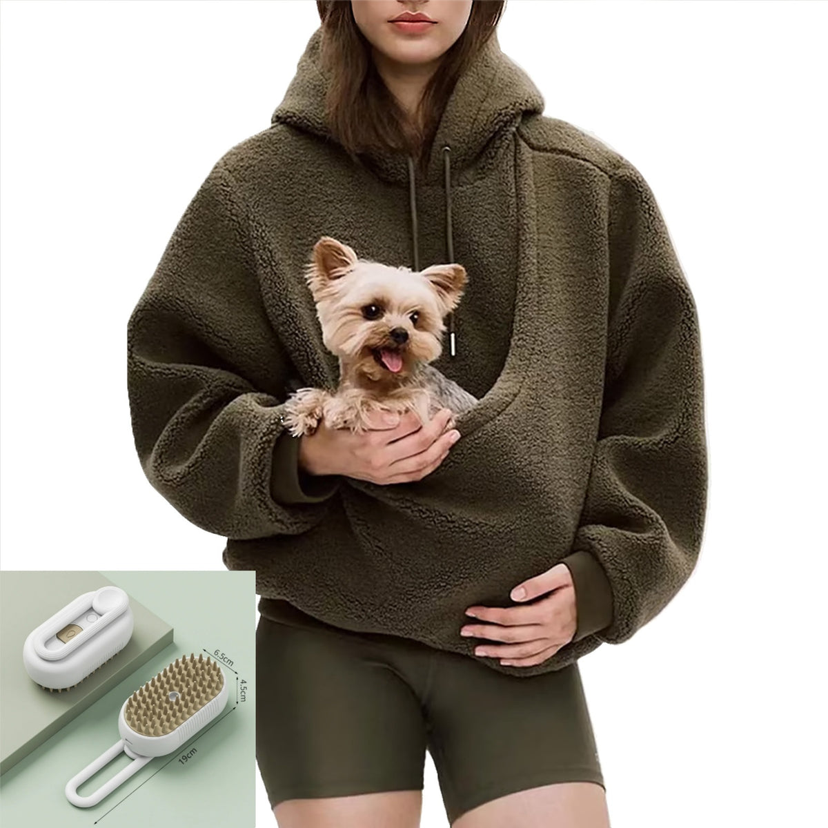 Pet Carrier Hoodie for Small Dogs