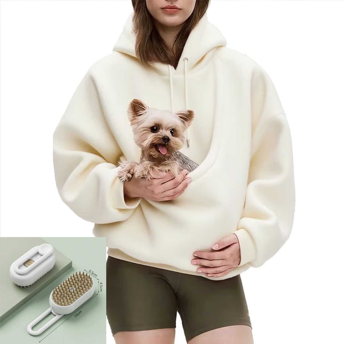Pet Carrier Hoodie for Small Dogs